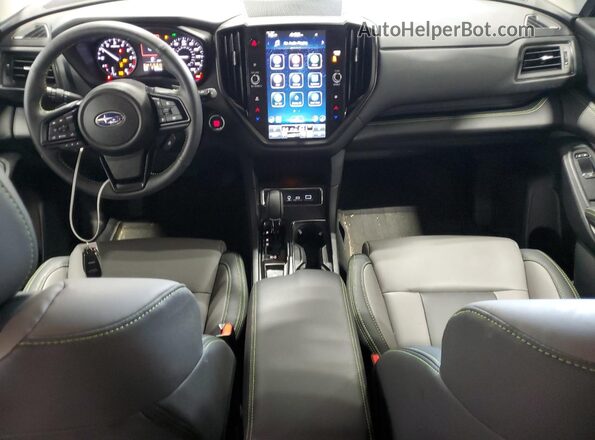 4S4WMAFD2S3422055 2025 SUBARU ASCENT White Widok deski rozdzielczej