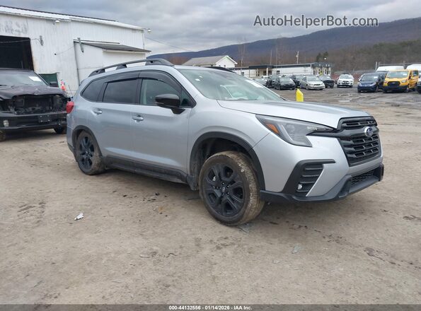 4S4WMAHDXR3447342 2024 SUBARU ASCENT Серебряный Передняя правая четверть