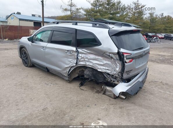 4S4WMAHDXR3447342 2024 SUBARU ASCENT Серебряный Задняя левая четверть