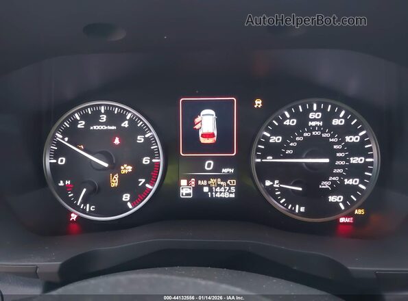 4S4WMAHDXR3447342 2024 SUBARU ASCENT Серебряный Вид задних сидений