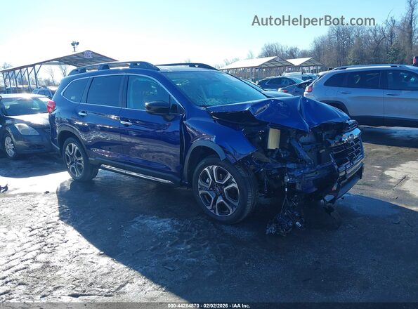 4S4WMAKDXT3408850 2026 SUBARU ASCENT Синий Передняя правая четверть