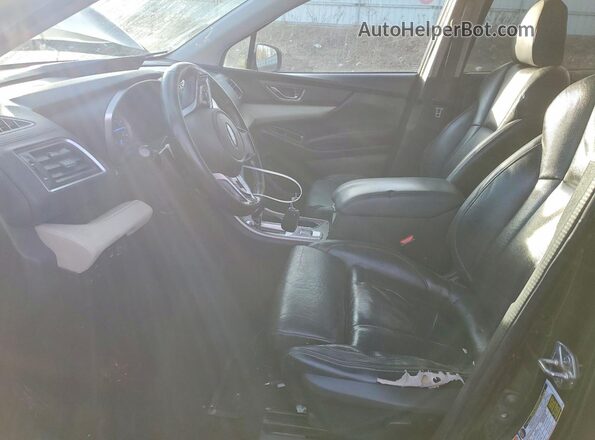 4S4WMALDXK3434863 2019 SUBARU ASCENT Black Вид салону спереду
