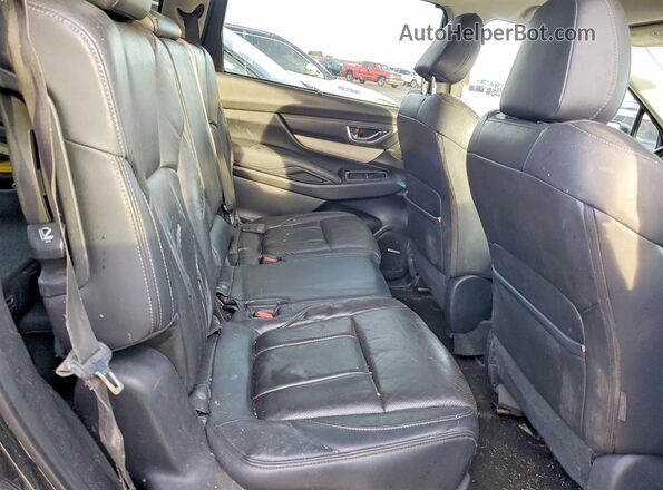 4S4WMALDXK3434863 2019 SUBARU ASCENT Black Вид задніх сидінь