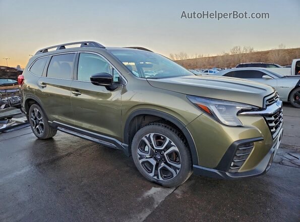 4S4WMARD4R3423715 2024 SUBARU ASCENT Зеленый Передняя правая четверть