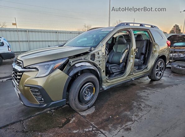 4S4WMARD4R3423715 2024 SUBARU ASCENT Зеленый Передняя левая четверть