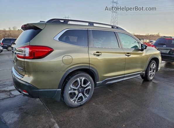 4S4WMARD4R3423715 2024 SUBARU ASCENT Зеленый Задняя правая четверть