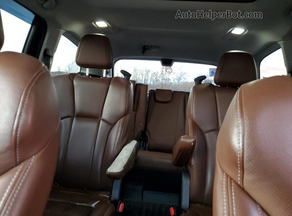 4S4WMARD6K3427836 2019 SUBARU ASCENT Gray Widok tylnych siedzeń