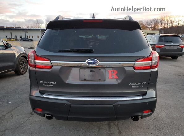 4S4WMARD6K3427836 2019 SUBARU ASCENT Gray Widok z tyłu