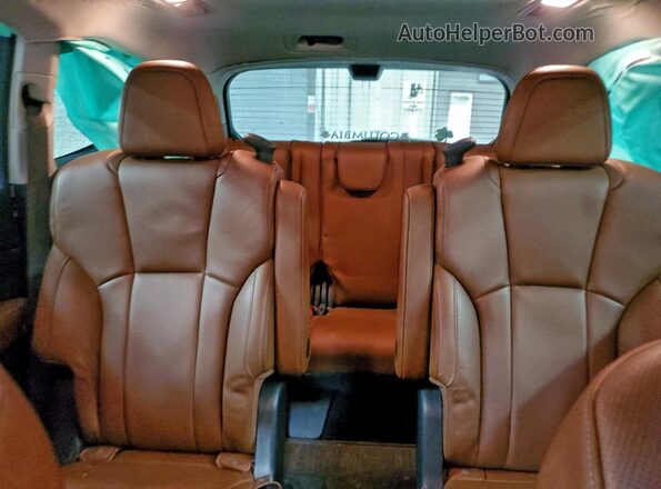4S4WMARDXK3443229 2019 SUBARU ASCENT Black Вид задніх сидінь