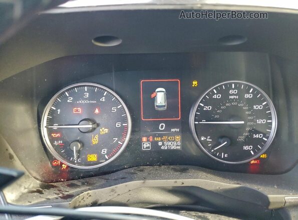 4S4WMAUD3P3420499 2023 SUBARU ASCENT Green Вид щитка приладів