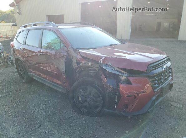 4S4WMAWD0S3404007 2025 SUBARU ASCENT Красный Передняя правая четверть