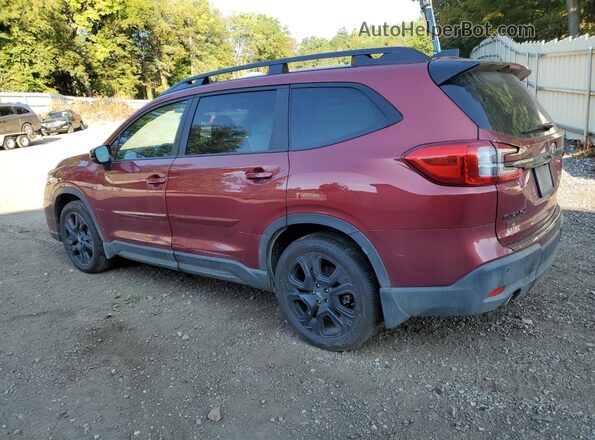 4S4WMAWD0S3404007 2025 SUBARU ASCENT Красный Задняя левая четверть
