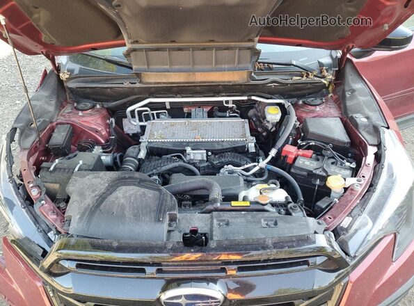 4S4WMAWD0S3404007 2025 SUBARU ASCENT Красный Вид подкапотного пространства