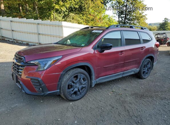 4S4WMAWD0S3404007 2025 SUBARU ASCENT Красный Передняя левая четверть