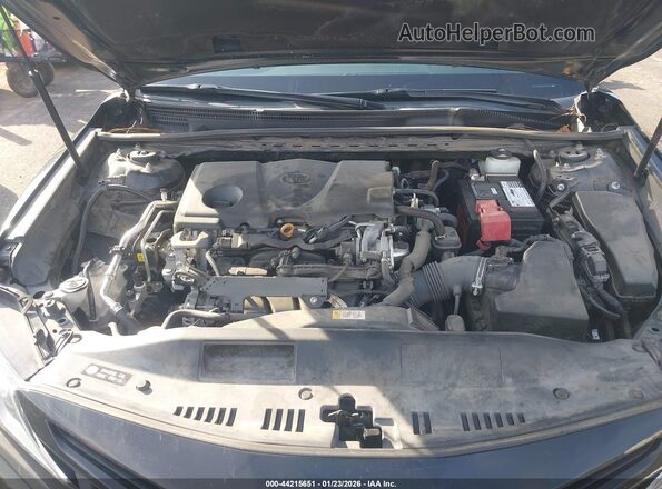4T1B11HK4KU166319 2019 TOYOTA CAMRY Black Vista trasera