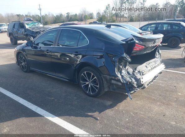 4T1B11HK4KU166319 2019 TOYOTA CAMRY Black Trasero izquierdo