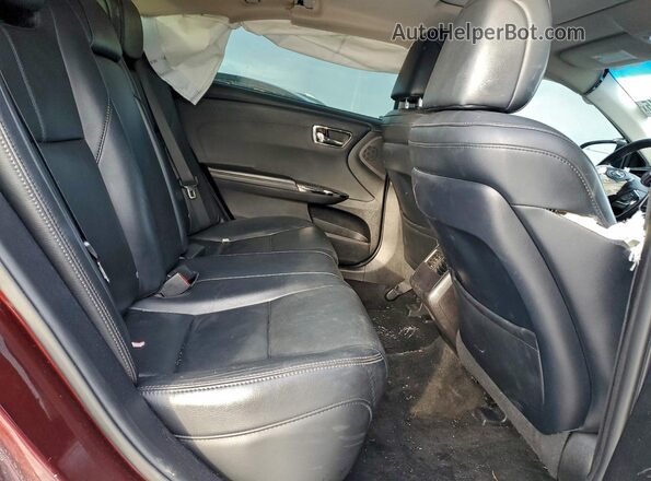 4T1BD1EB2GU048739 2016 TOYOTA AVALON Бордовый Вид задней части салона