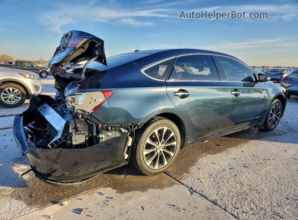 4T1BD1EB3GU048717 2016 TOYOTA AVALON Бирюзовый Задняя правая четверть