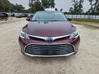 2018 Toyota Avalon Hybrid Maroon vin: 4T1BD1EB9JU061253