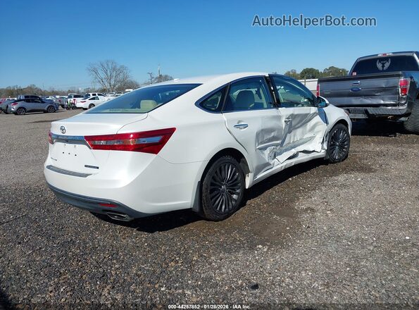 4T1BK1EB7HU253187 2017 TOYOTA AVALON Белый Задняя правая четверть
