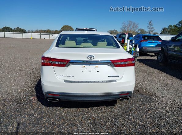 4T1BK1EB7HU253187 2017 TOYOTA AVALON Белый 