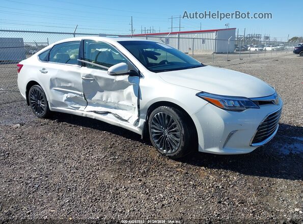 4T1BK1EB7HU253187 2017 TOYOTA AVALON Белый Передняя правая четверть
