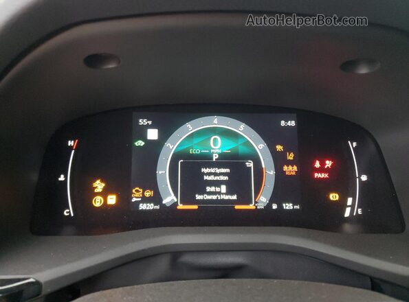 4T1DAACK9TU651542 2026 TOYOTA CAMRY Черный Вид щитка приборов