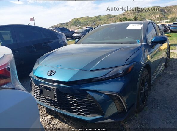 4T1DAACK9TU667630 2026 TOYOTA CAMRY Blue Вид щитка приладів