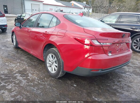 4T1DBADK1TU037533 2026 TOYOTA LE Красный Задняя левая четверть