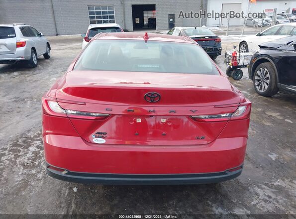4T1DBADK1TU037533 2026 TOYOTA LE Красный 