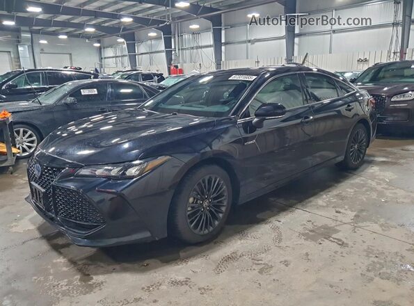 4T1EA1AB2MU002819 2021 TOYOTA AVALON Черный Передняя левая четверть