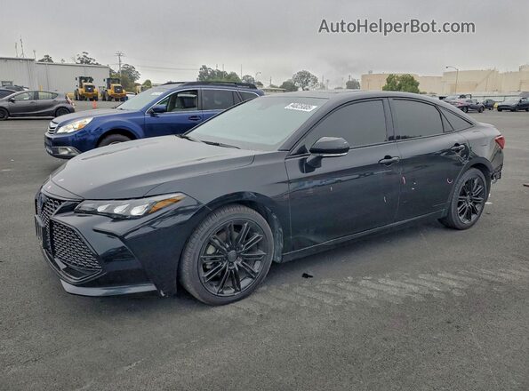 4T1EA1AB5NU011189 2022 TOYOTA AVALON Черный Передняя левая четверть