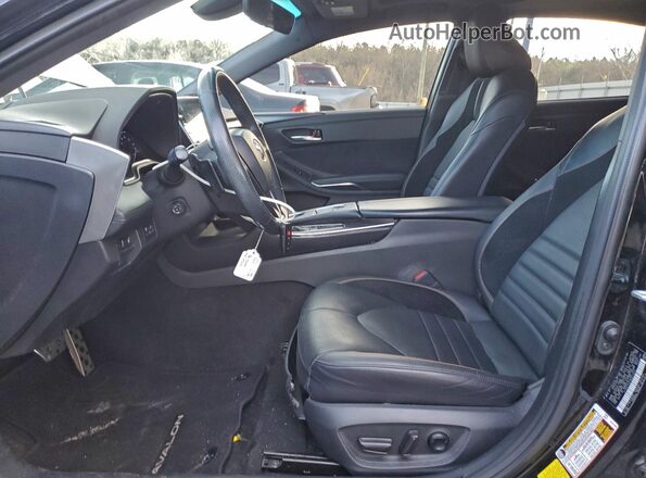 4T1GZ1FB7NU073252 2022 TOYOTA AVALON Черный Вид салона спереди