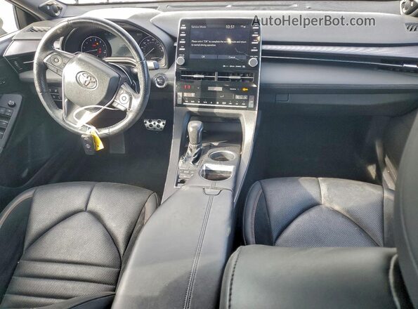 4T1HZ1FB4NU073472 2022 TOYOTA AVALON White Вид панелі приладів