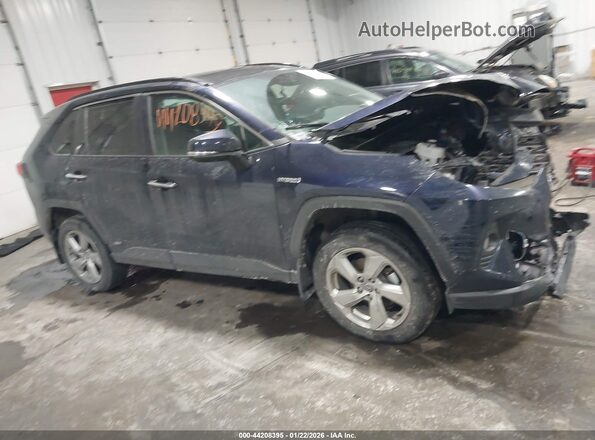 4T3D6RFV6MU019855 2021 TOYOTA LIMITED Синий Вид задней части салона