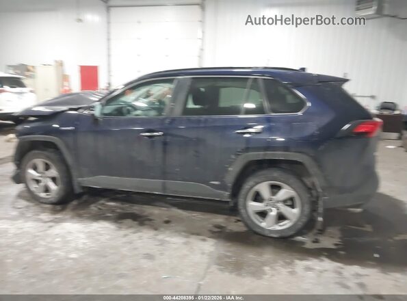 4T3D6RFV6MU019855 2021 TOYOTA LIMITED Синий Панорамный вид салона 360°