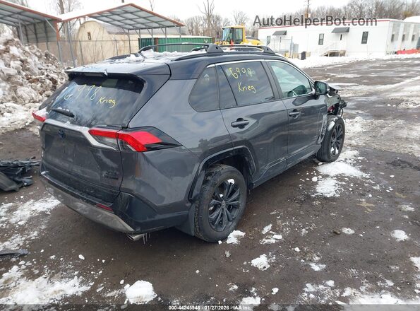 4T3E6RFV4PU109837 2023 TOYOTA RAV4 HYBRID Серый Задняя правая четверть
