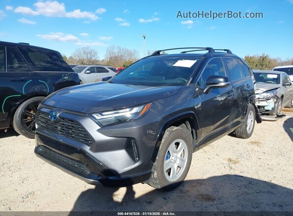 4T3E6RFV5PU106459 2023 TOYOTA RAV4 HYBRID Серый Передняя левая четверть