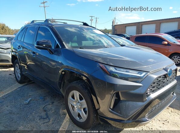 4T3E6RFV5PU106459 2023 TOYOTA RAV4 HYBRID Серый Вид задней части салона