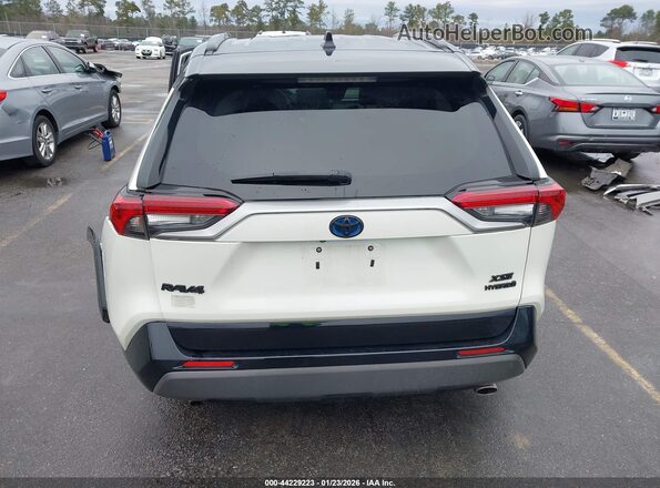 4T3E6RFV8LU004583 2020 TOYOTA RAV4 HYBRID White 
