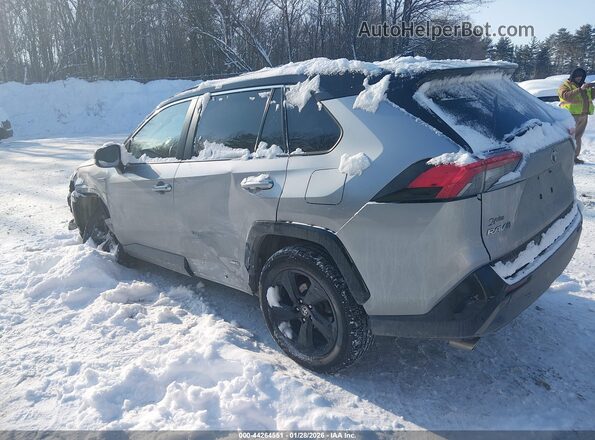 4T3E6RFV9MU060968 2021 TOYOTA RAV4 HYBRID Silver Tył lewy