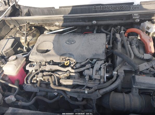 4T3E6RFV9MU060968 2021 TOYOTA RAV4 HYBRID Silver Widok z tyłu
