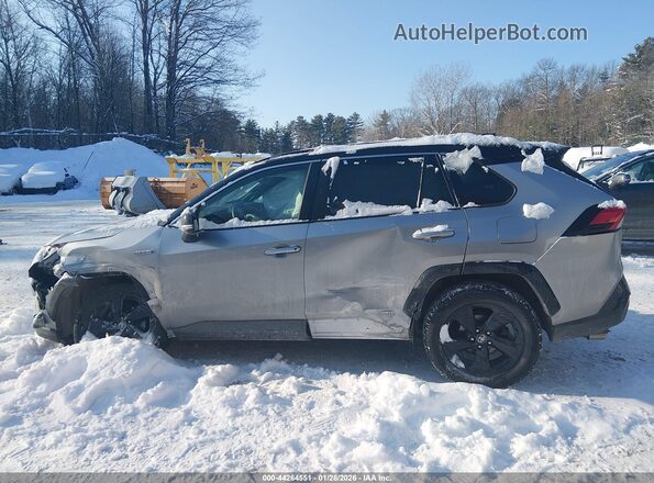 4T3E6RFV9MU060968 2021 TOYOTA RAV4 HYBRID Silver Widok wnętrza 360 stopni
