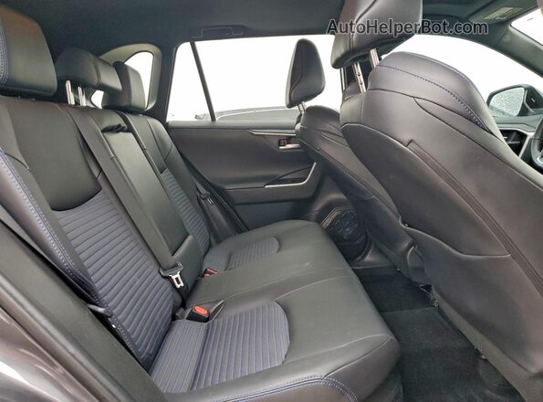 4T3E6RFVXMU040910 2021 TOYOTA RAV4 Charcoal უკანა სალონის ხედი