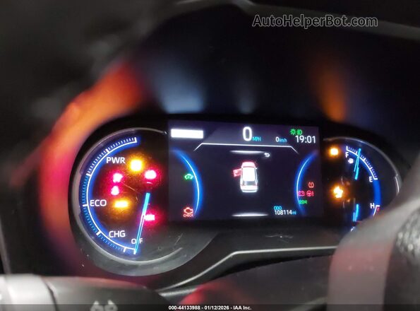 4T3EWRFV3LU003261 2020 TOYOTA RAV4 HYBRID Синий Вид задних сидений