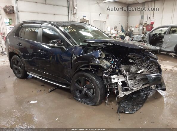 4T3EWRFV3LU003261 2020 TOYOTA RAV4 HYBRID Синий Передняя правая четверть