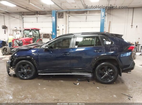 4T3EWRFV3LU003261 2020 TOYOTA RAV4 HYBRID Синий Панорамный вид салона 360°