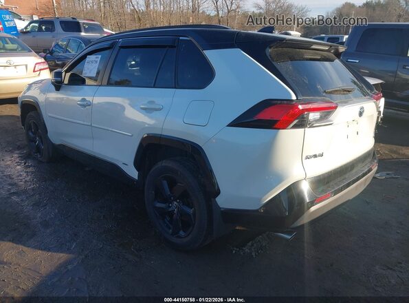 4T3EWRFV6LU001830 2020 TOYOTA RAV4 HYBRID Black Rear left