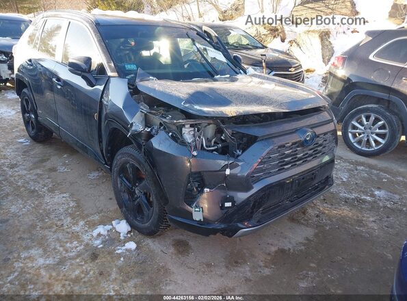 4T3EWRFV9LU003510 2020 TOYOTA RAV4 HYBRID Gray Widok z przodu