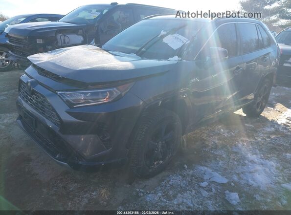4T3EWRFV9LU003510 2020 TOYOTA RAV4 HYBRID Gray Przód lewy